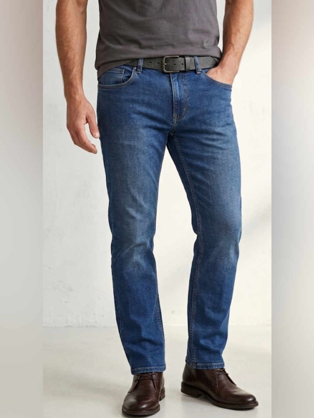 Buffalo David Bitton Men's Slim Straight Stretch Jeans 38 X 32 NWOT